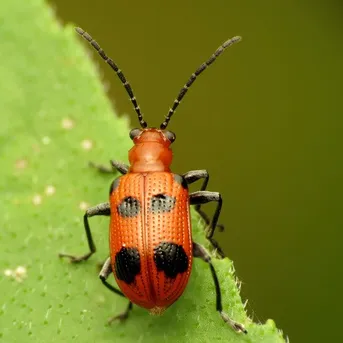 Six-spotted neolema (Neolema sexpunctata) - Picture Insect