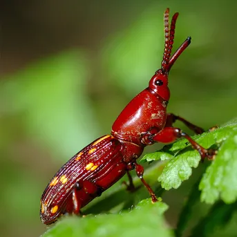 ミツギリゾウムシ (Baryrhynchus poweri) - Picture Insect